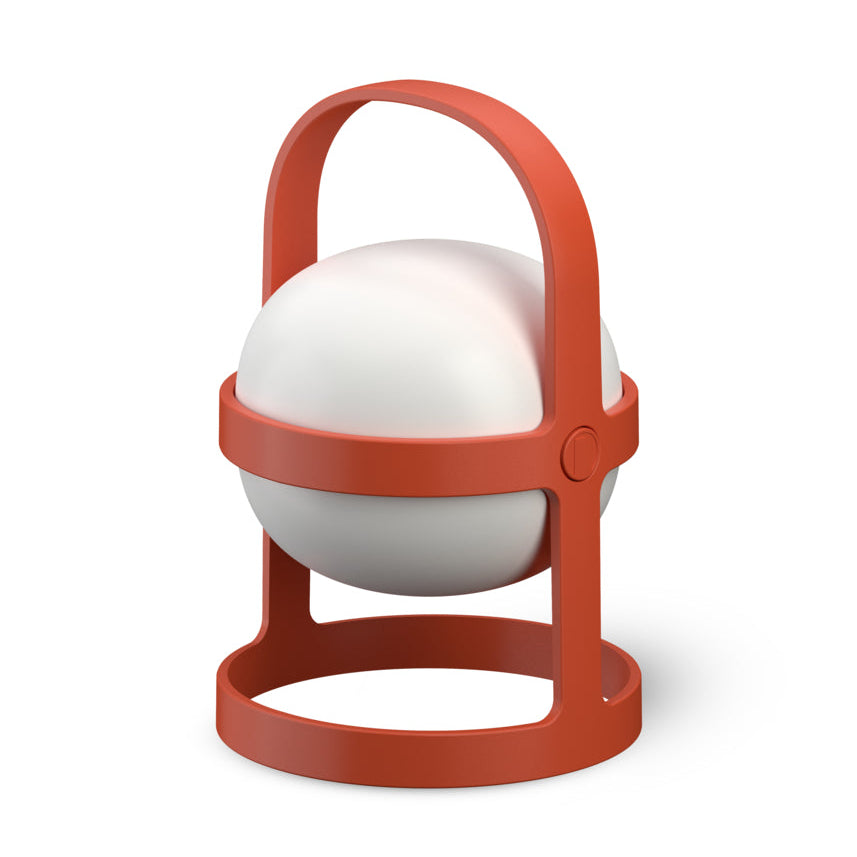 Rosendahl Soft Spot Solar Circular Lamp in solar-powered glass, Danish design heritage.
