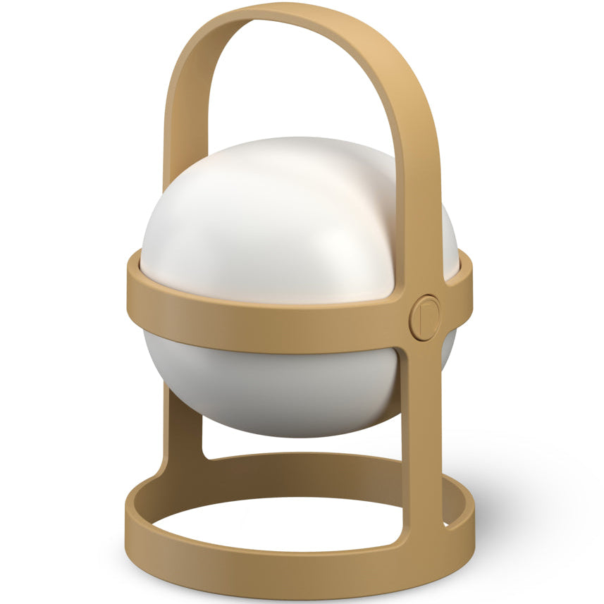 Rosendahl Soft Spot Solar Circular Lamp in solar-powered glass, Danish design heritage.