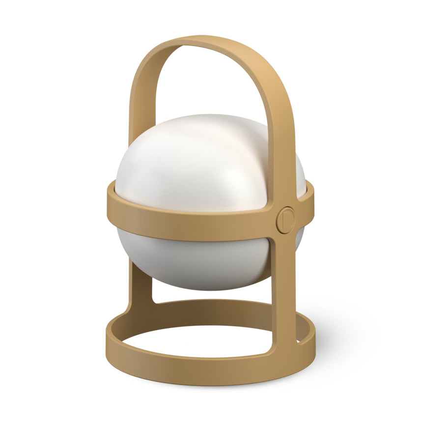 Rosendahl Soft Spot Solar Circular Lamp in solar-powered glass, Danish design heritage.
