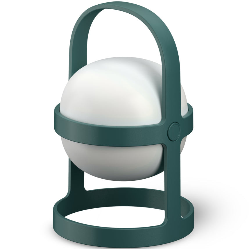 Rosendahl Soft Spot Solar Circular Lamp in solar-powered glass, Danish design heritage.