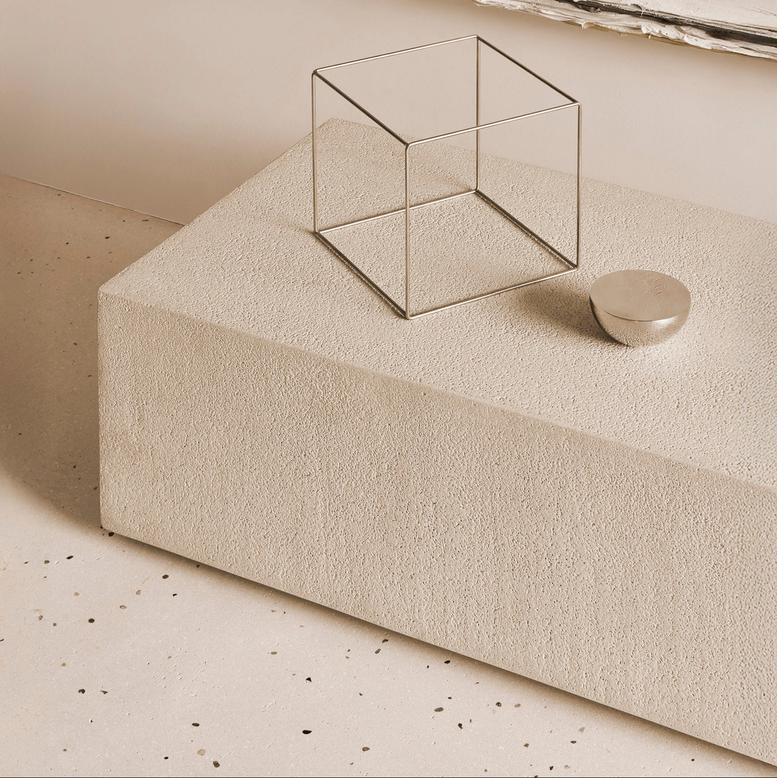 Ethnicraft Elements Floor Shelf, FSC-certified solid wood furniture by Belgian brand