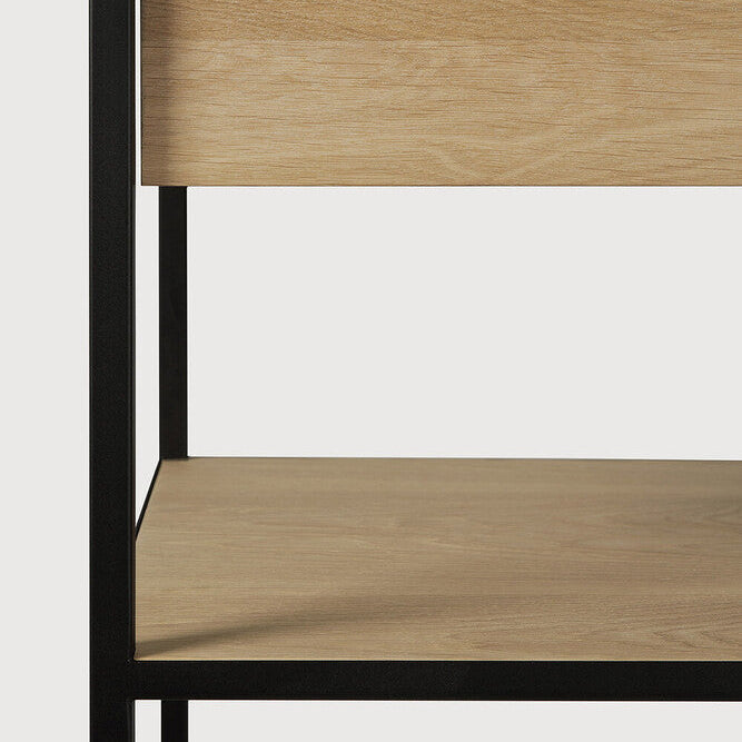 Ethnicraft Monolit Console, FSC-certified solid wood furniture by Belgian brand