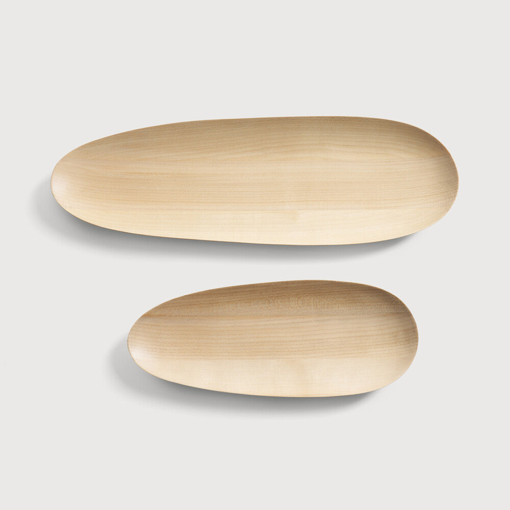 Thin Oval Board Set - Sycamore