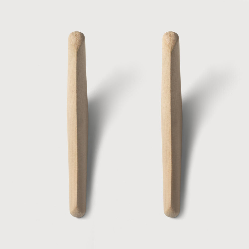 Ethnicraft PI Wall Hanger - Sycamore in sycamore, FSC-certified solid sycamore