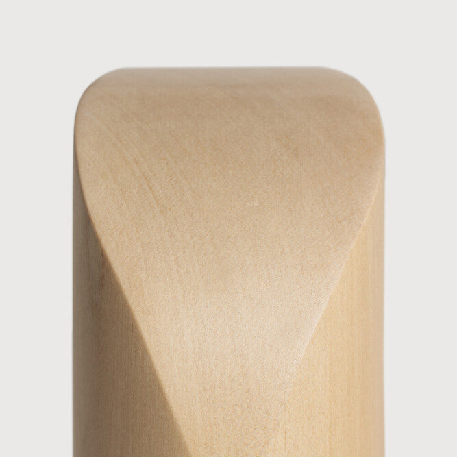 Ethnicraft PI Book Ends - Sycamore in sycamore, FSC-certified solid sycamore