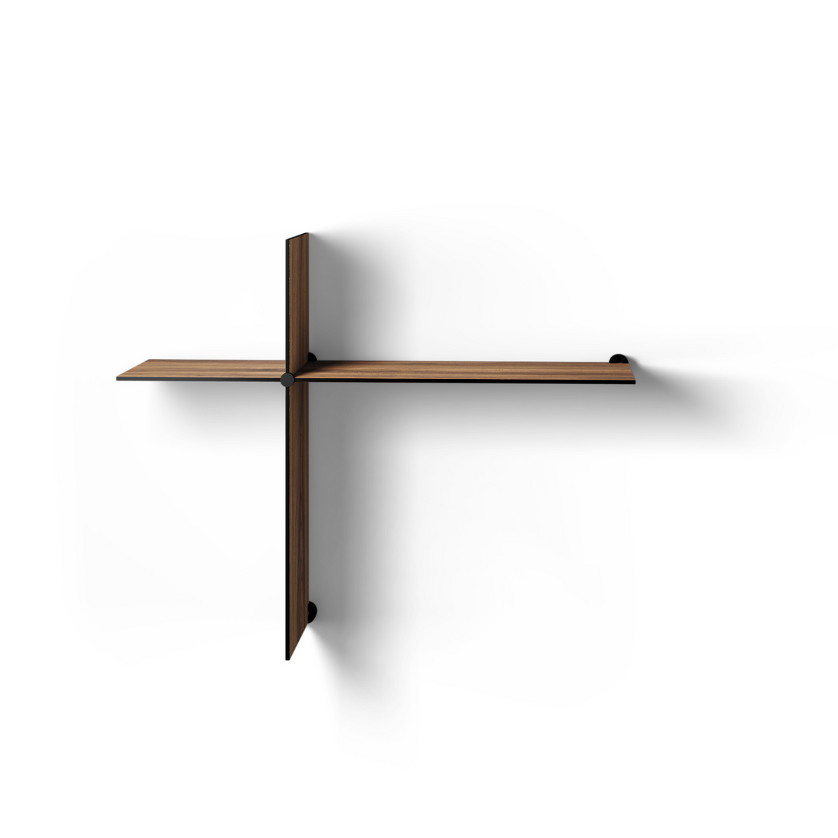 Bent Hansen Up the Wall Shelf Set in oak-look laminate, laminate