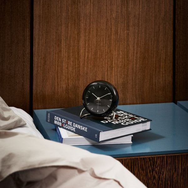 Arne Jacobsen City Hall Table Clock, Ø: 4.3"