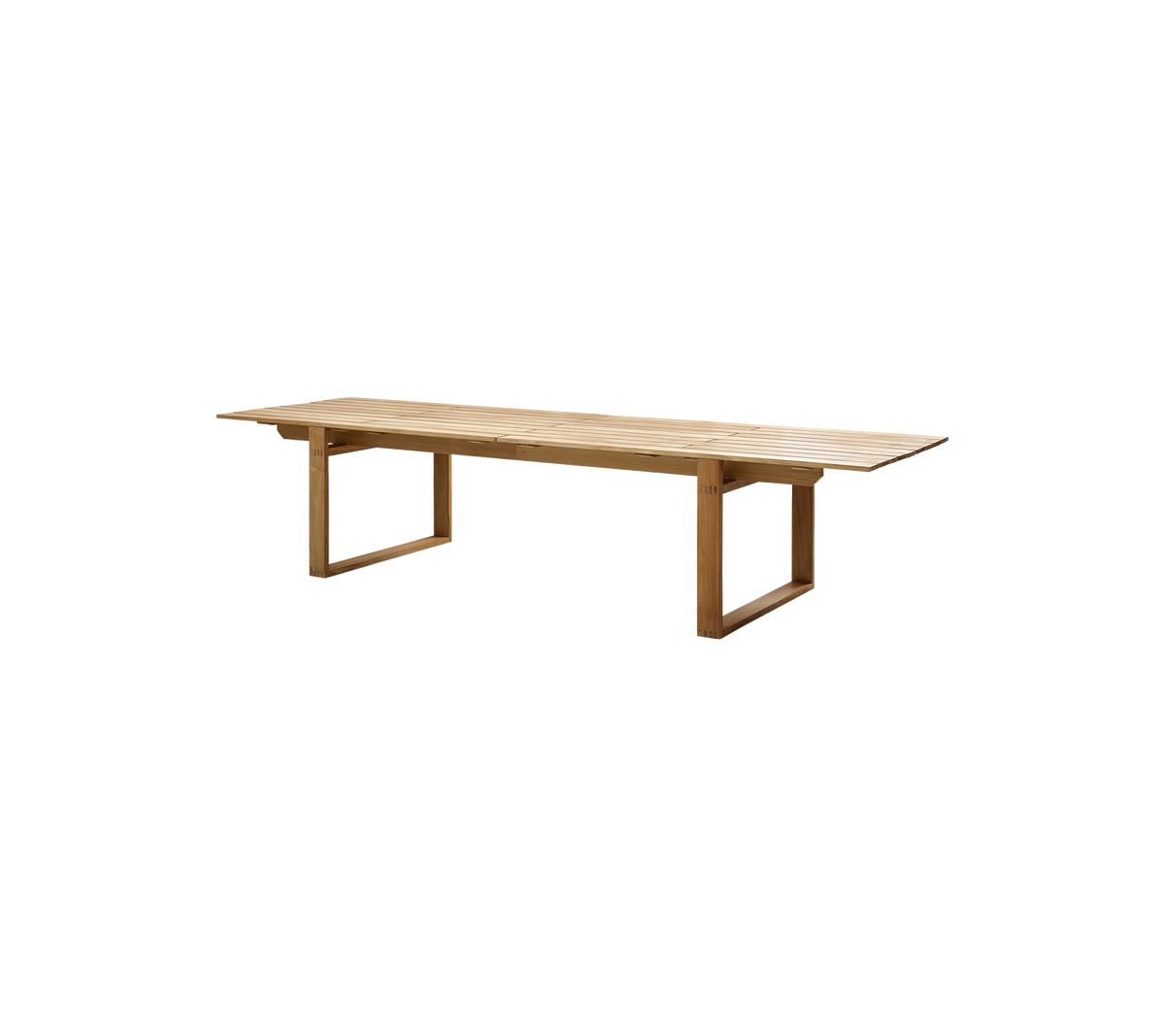 Cane-line Endless Dining Table in Teak, 130.8 in long, solid teak