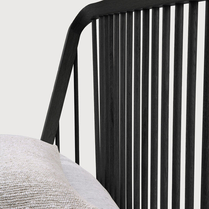Ethnicraft Oak Spindle Bed in oak, FSC-certified solid oak, Belgian solid wood furniture