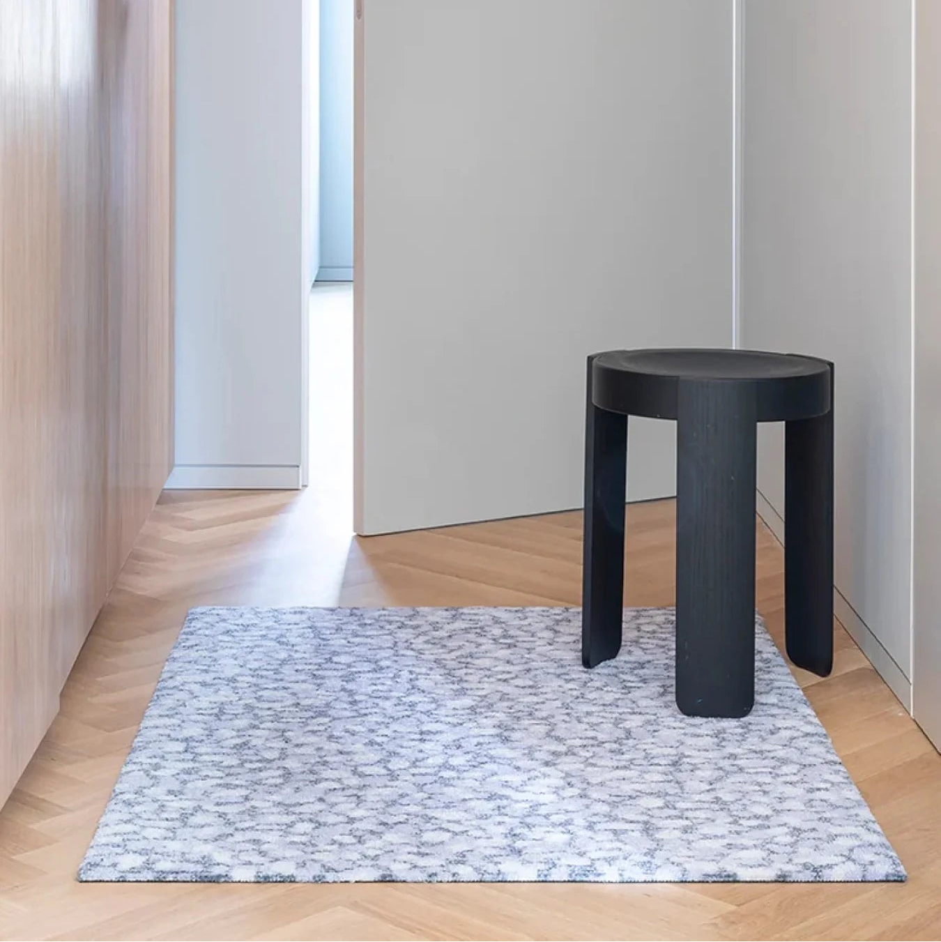 Heymat Grain Doormat, recycled PET yarn doormat, Norwegian sustainable design