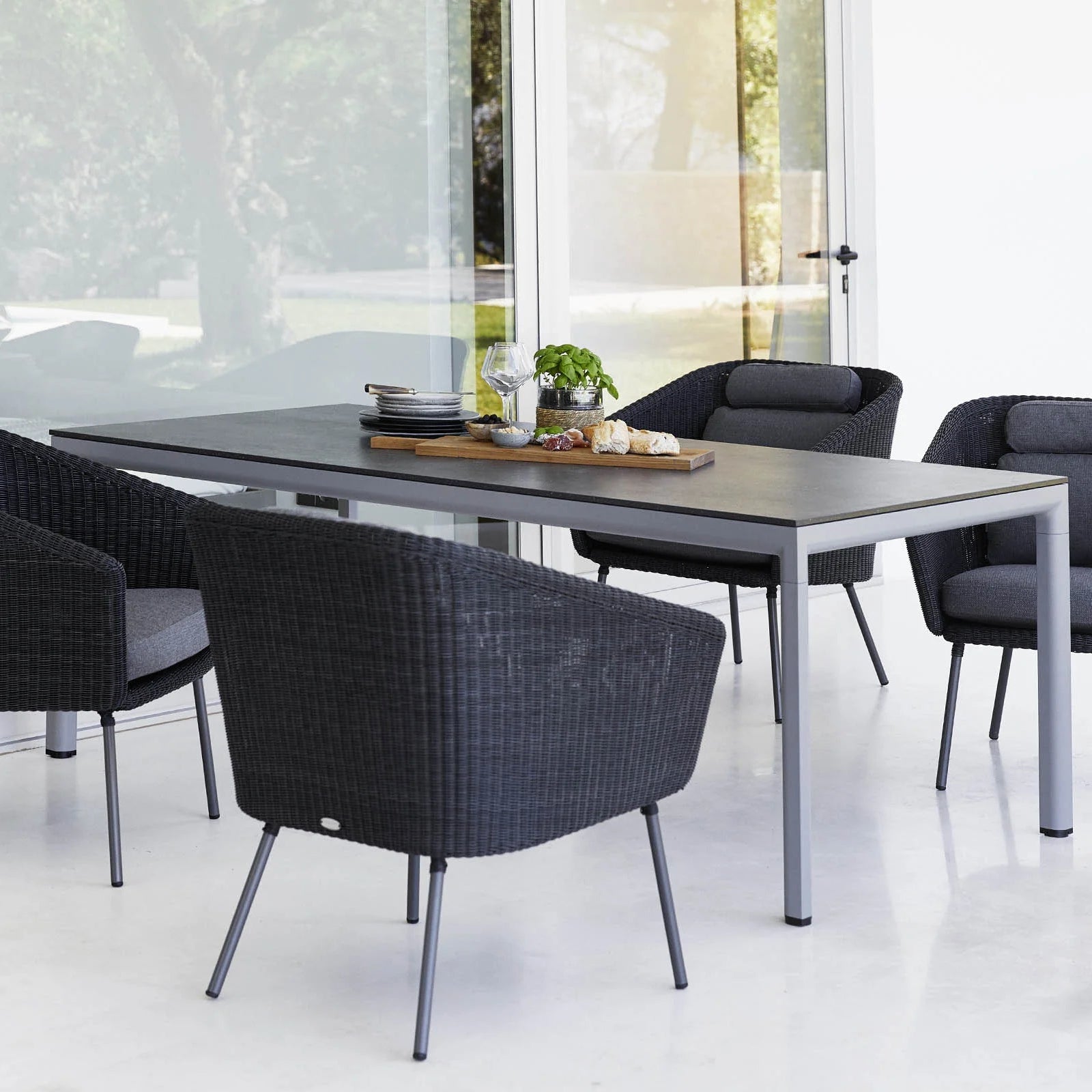 Drop Dining Table 79×39"
