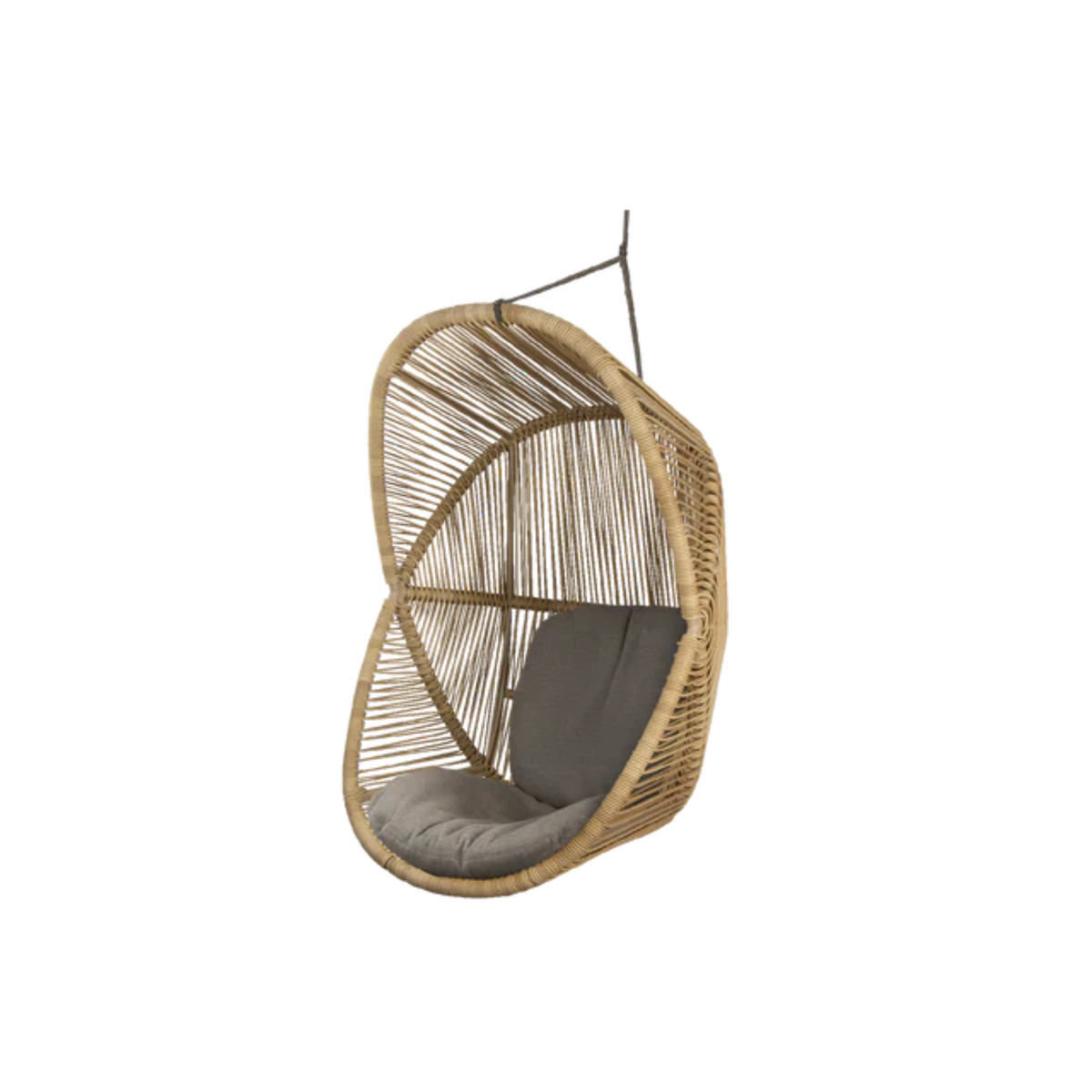 Cane-line Hive Chair in Natural with Taupe -String Soft Rope base, Taupe cushion