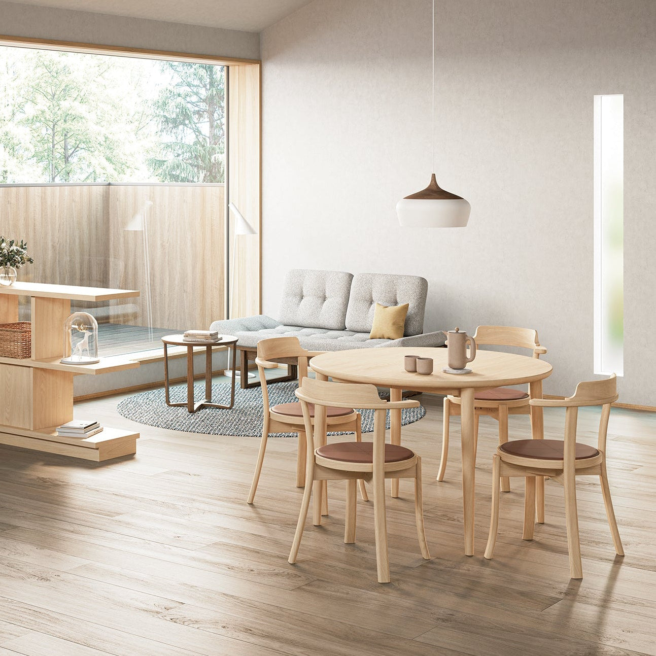 MOM Round Extension Table
