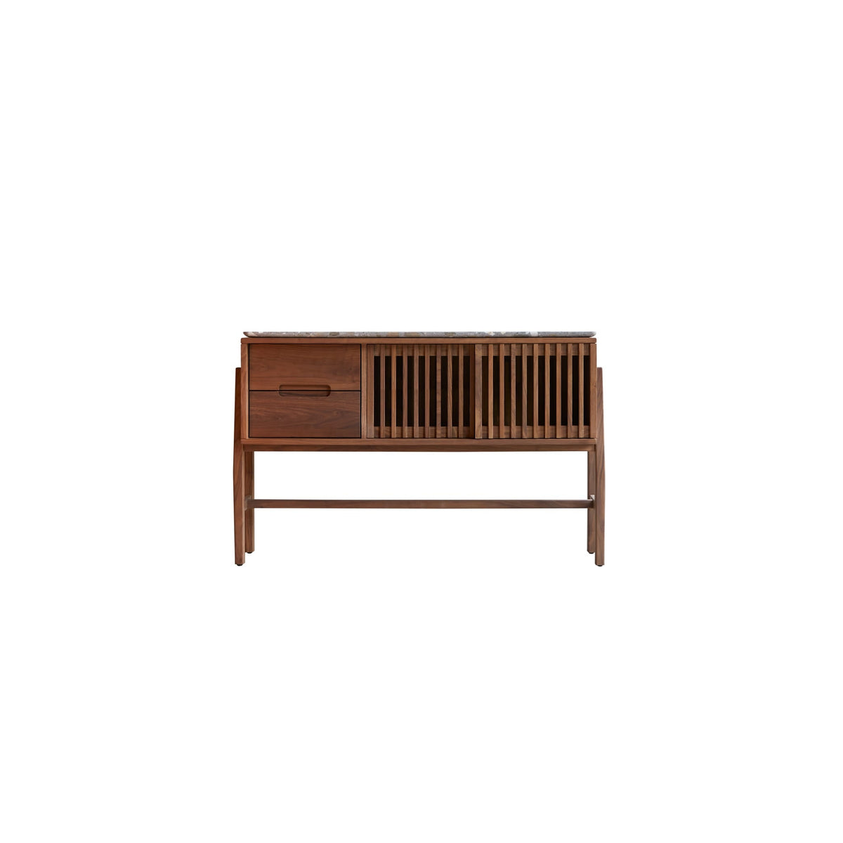 Tikamoon Isaure console table styled in a hallway