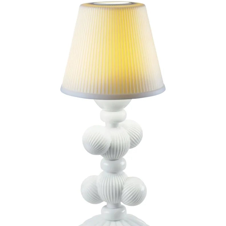 Lladró Cactus Firefly Table Lamp in handcrafted porcelain, from the Firefly collection, handcrafted in Valencia since 1953.