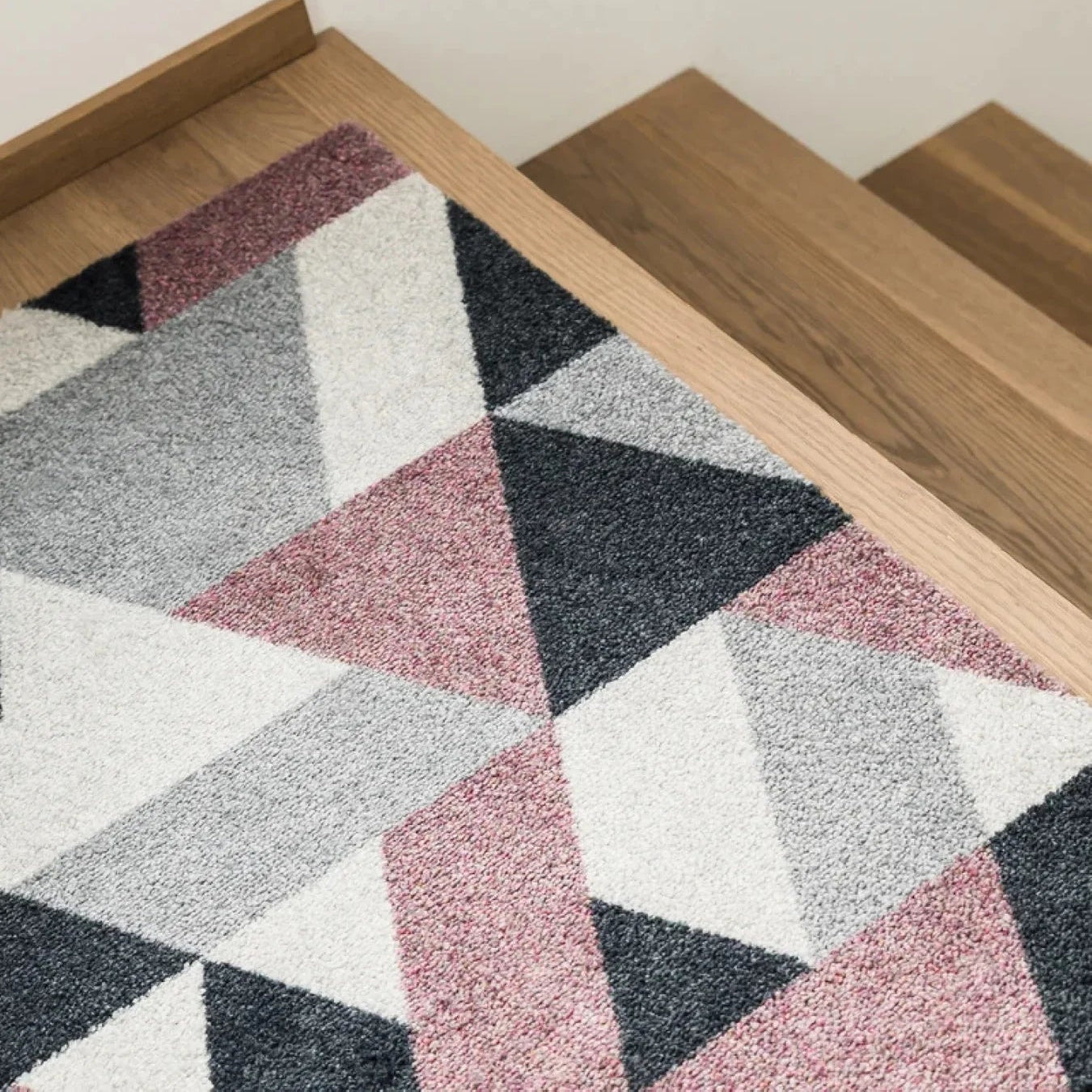 Heymat Blåne, recycled PET yarn doormat, Norwegian sustainable design