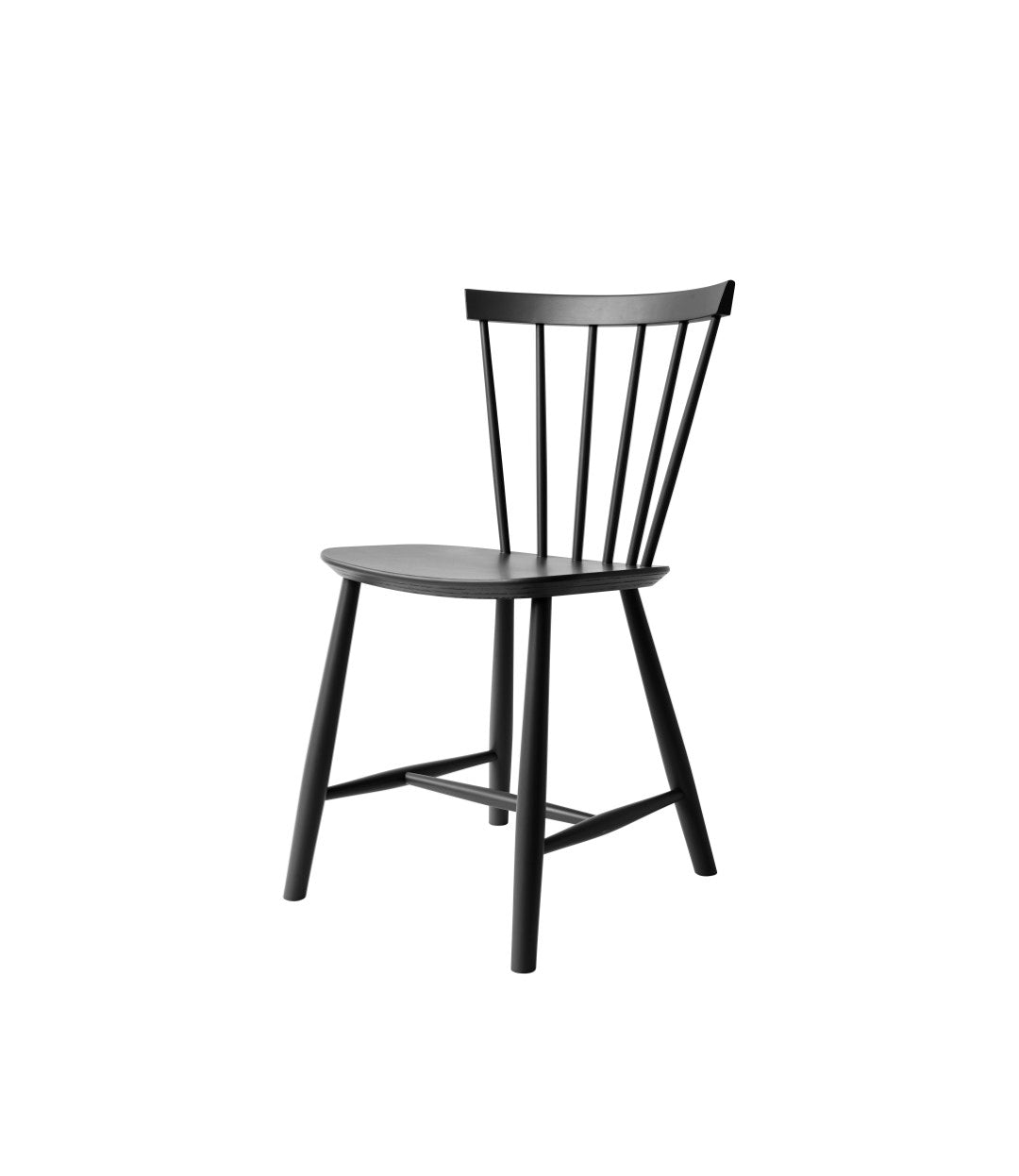FDB Møbler Chair in solid oak, designed in 1955 by Poul M. Volther, a Danish mid-century cooperative design