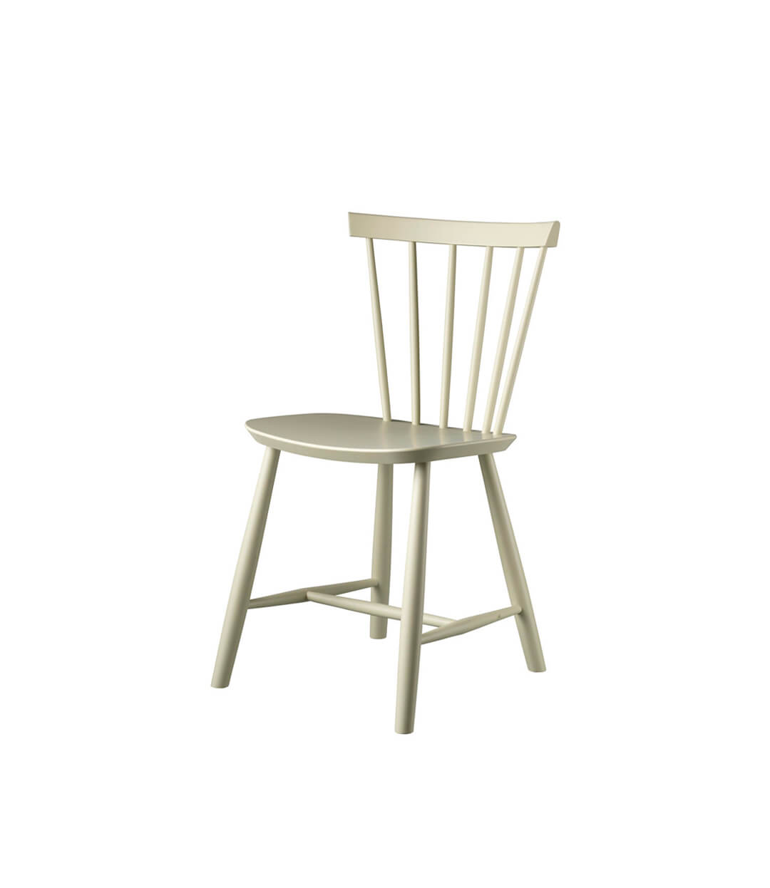 FDB Møbler Chair in solid oak, designed in 1955 by Poul M. Volther, a Danish mid-century cooperative design
