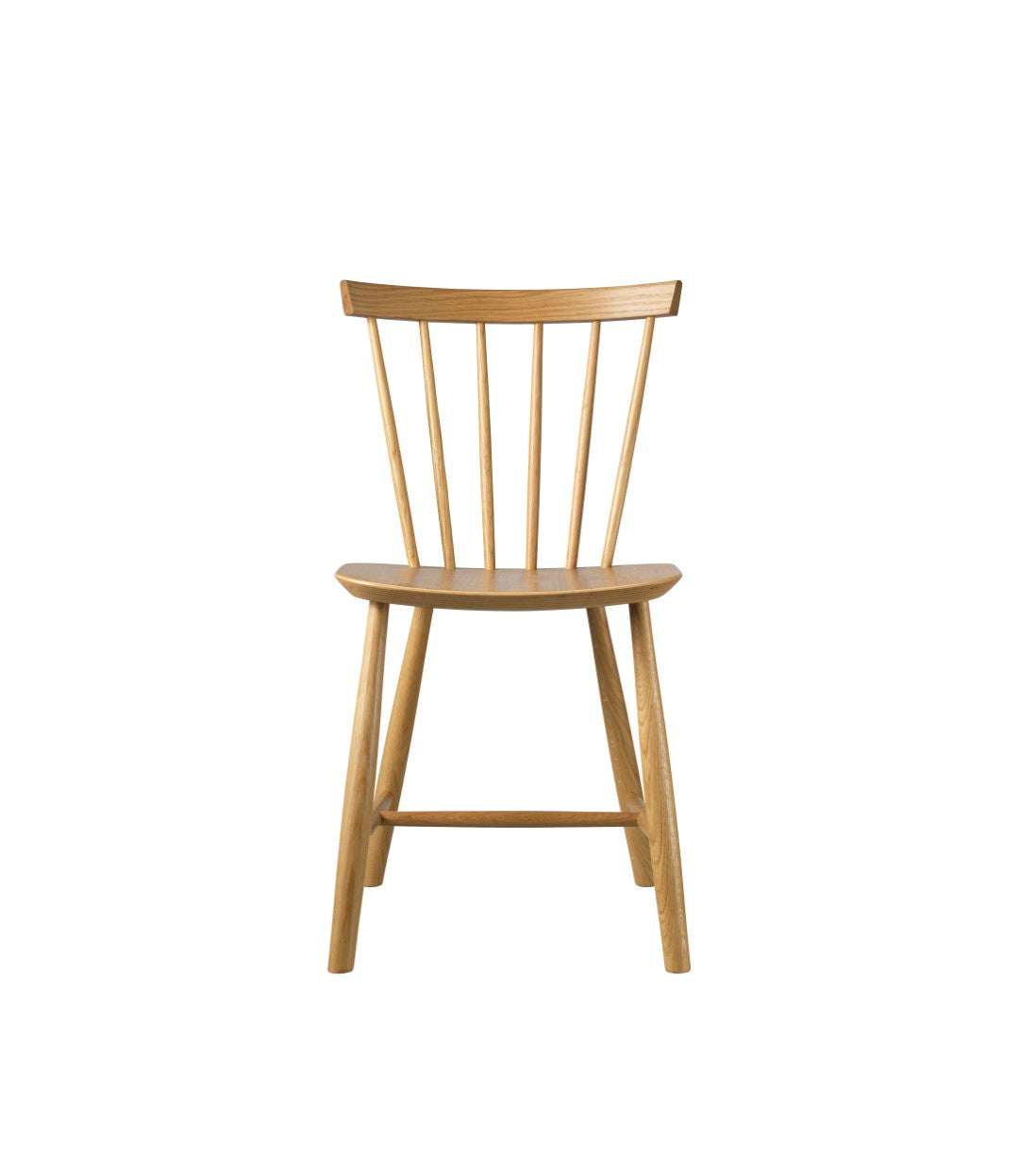 FDB Møbler Chair in solid oak, designed in 1955 by Poul M. Volther, a Danish mid-century cooperative design