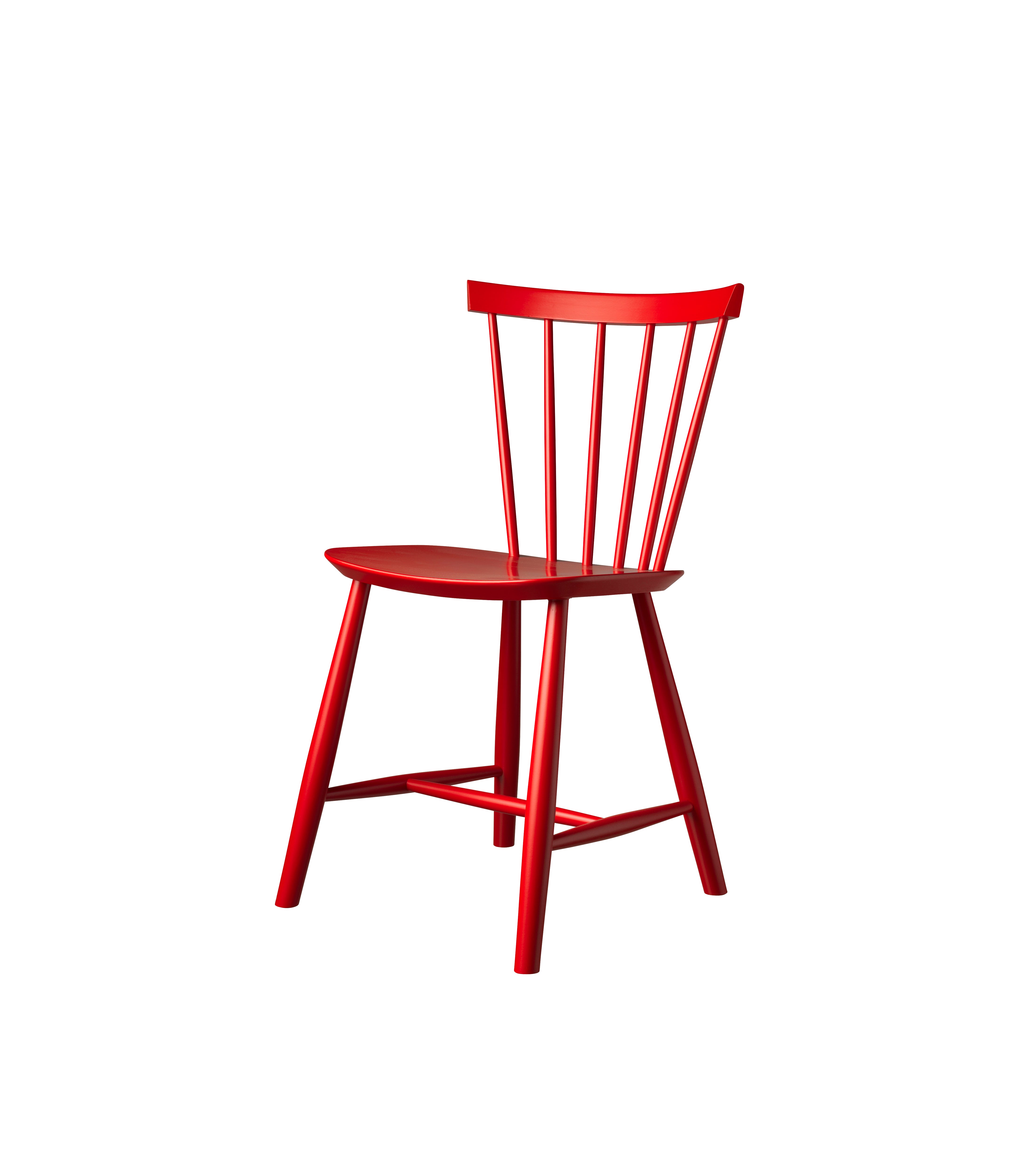 FDB Møbler Chair in solid oak, designed in 1955 by Poul M. Volther, a Danish mid-century cooperative design