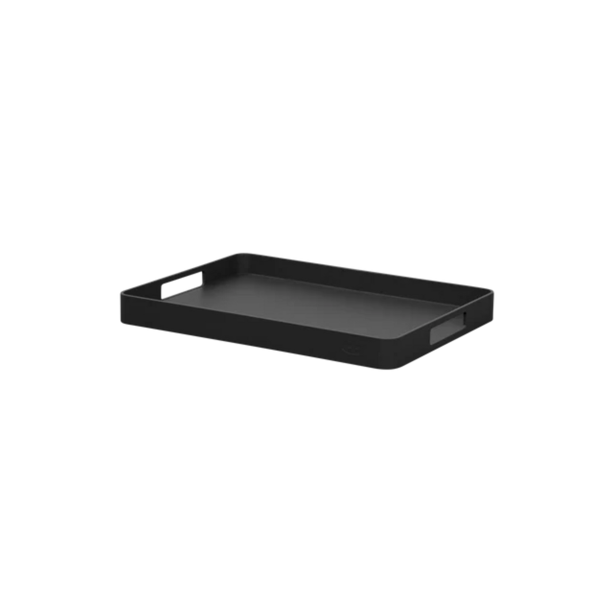 Cane-line Club Tray Rectangle Medium, 13.8×18.9" in Lava Gray