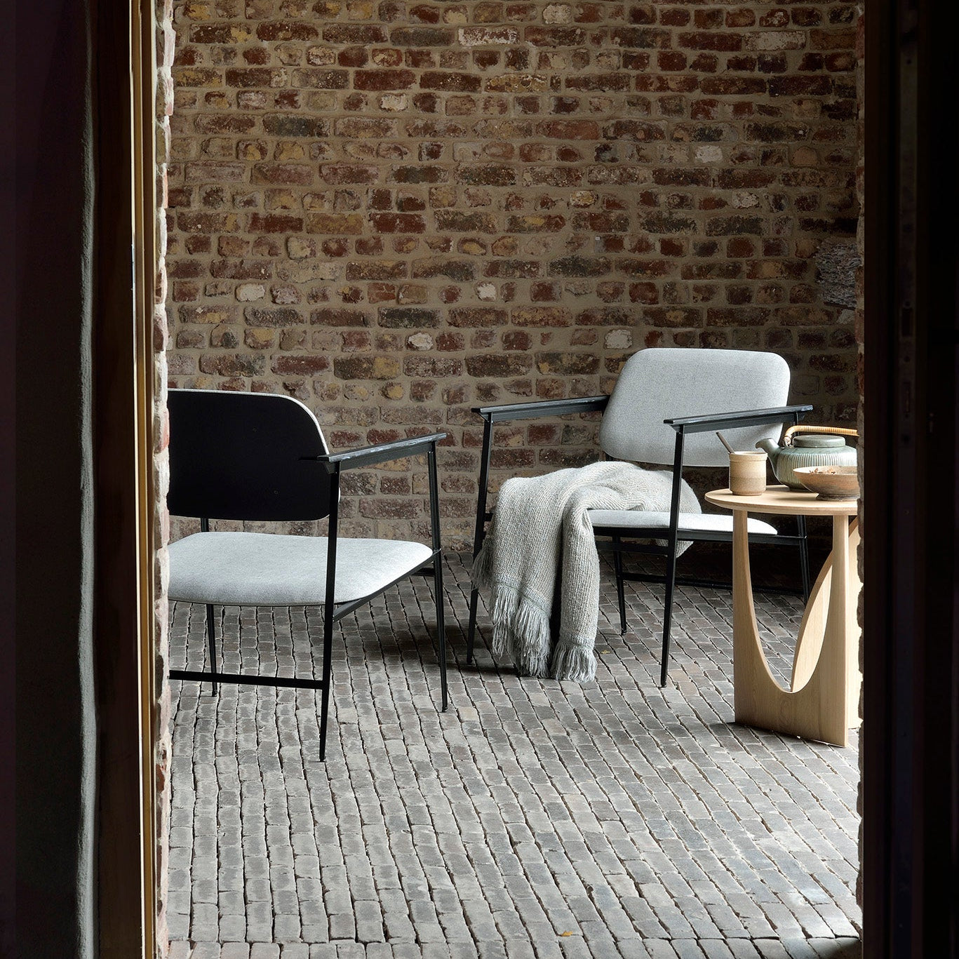 Geometric Side Table