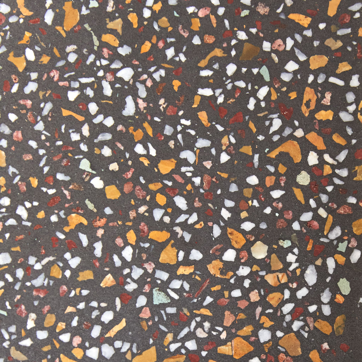 Tikamoon Sara confetti terrazzo hook, close-up of the speckled stone chips