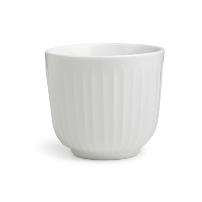 Kähler Hammershøi Cups and Mugs in glazed stoneware, by Hans-Christian Bauer, B Corp certified Danish ceramic since 1839.