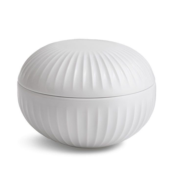 Kähler Hammershøi Serveware in glazed stoneware, by Hans-Christian Bauer, B Corp certified Danish ceramic since 1839.