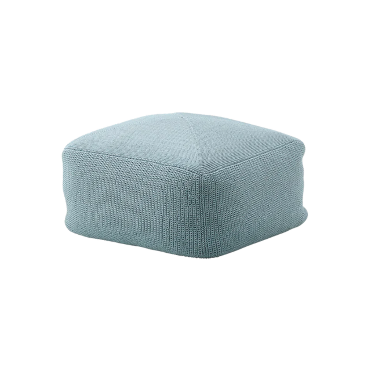 Cane-line Divine Footstool in Turquoise