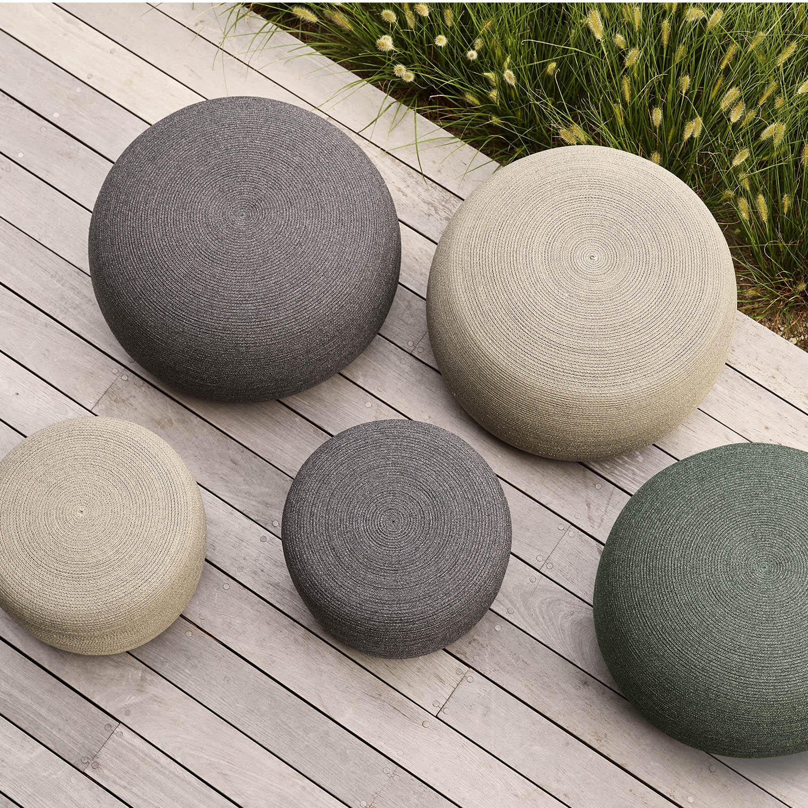 Circle Footstool Small