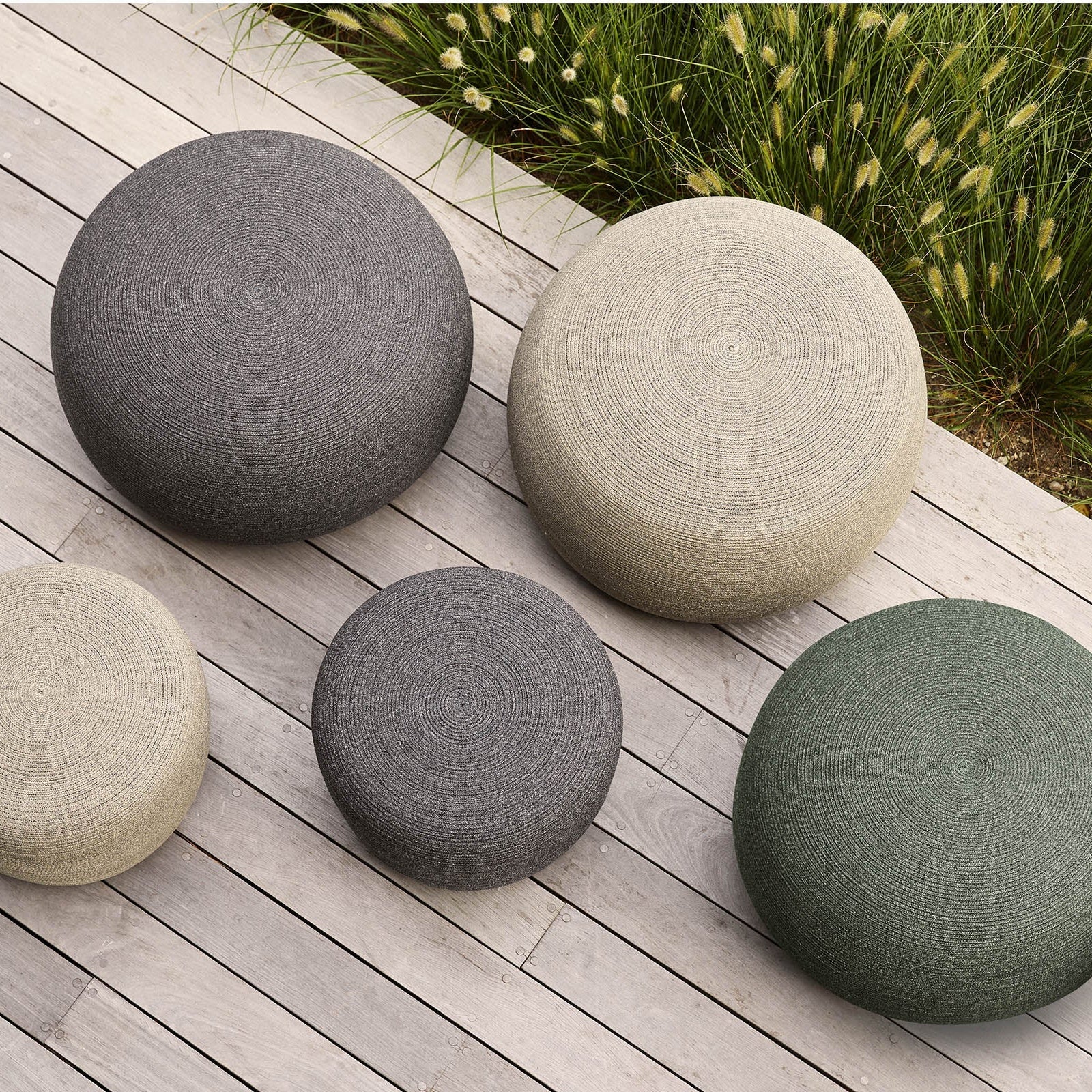 Circle Footstool Large