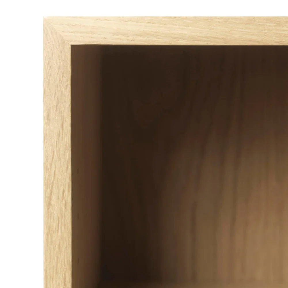 FDB Møbler Shelving unit in solid oak, designed by Børge Mogensen
