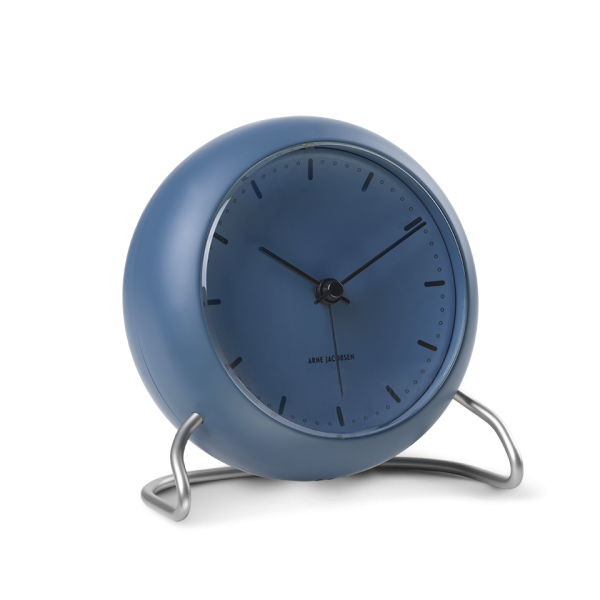 Arne Jacobsen City Hall Table Clock, Ø: 4.3"