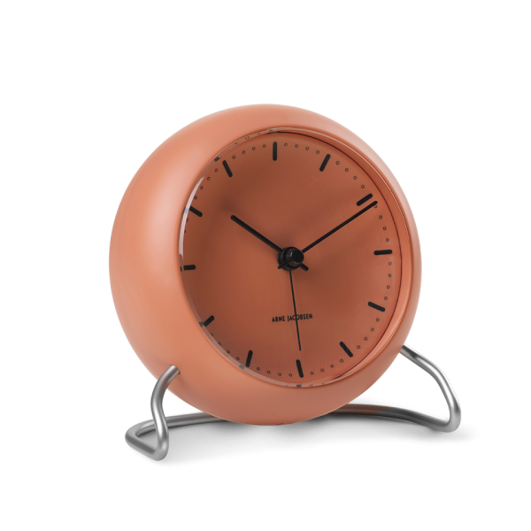 Arne Jacobsen City Hall Table Clock, Ø: 4.3"