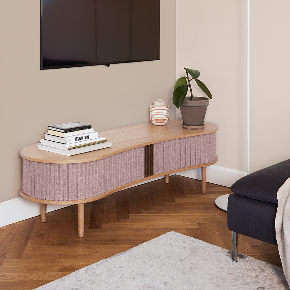 UMAGE Audacious TV bench, Oak