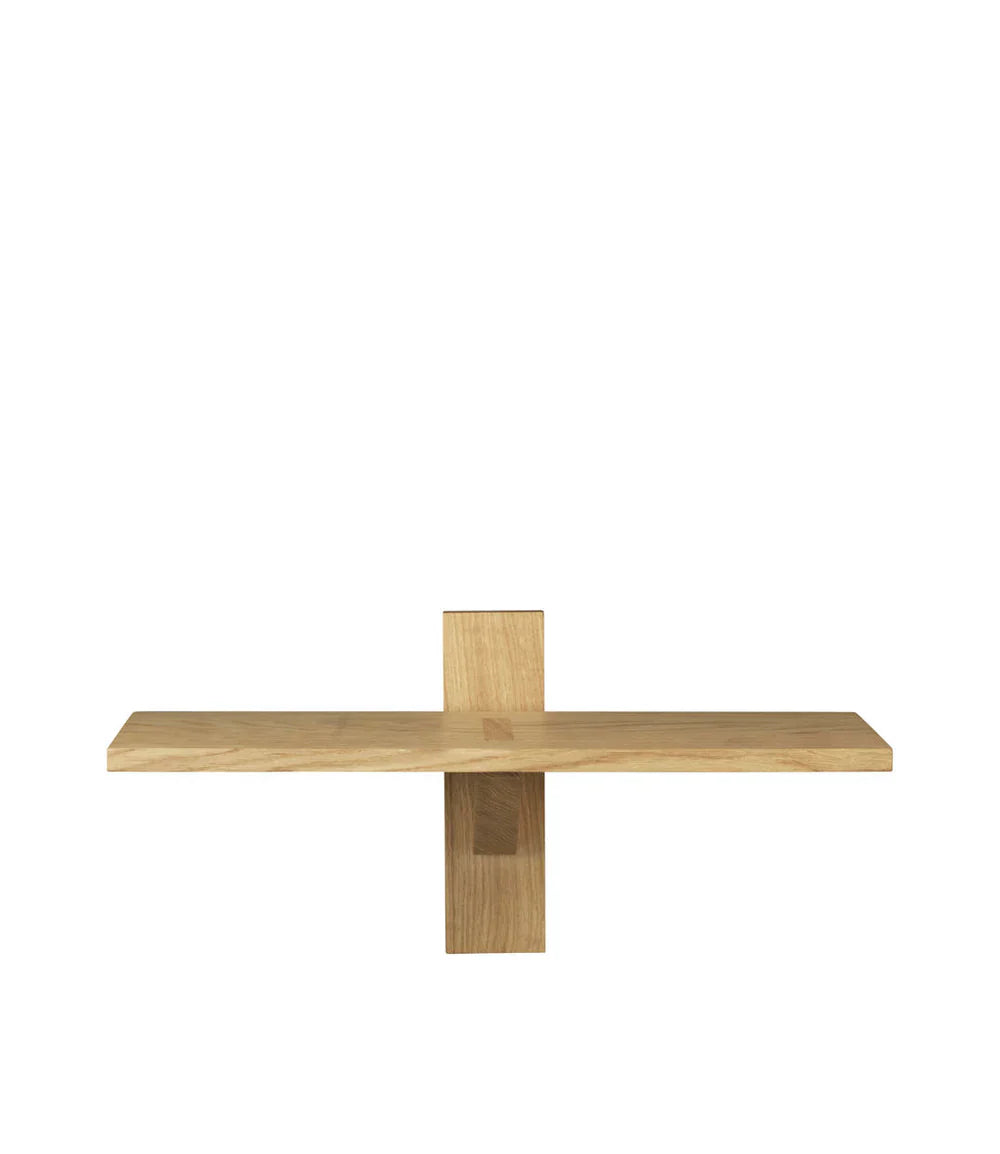FDB Møbler Shelves in solid oak, designed by Laura Bilde