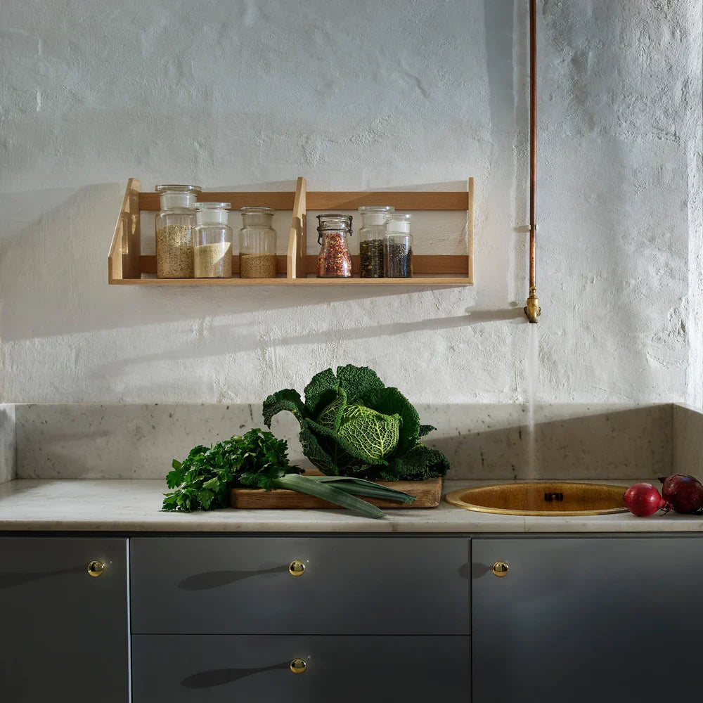 FDB Møbler Shelf in solid oak, designed by Børge Mogensen