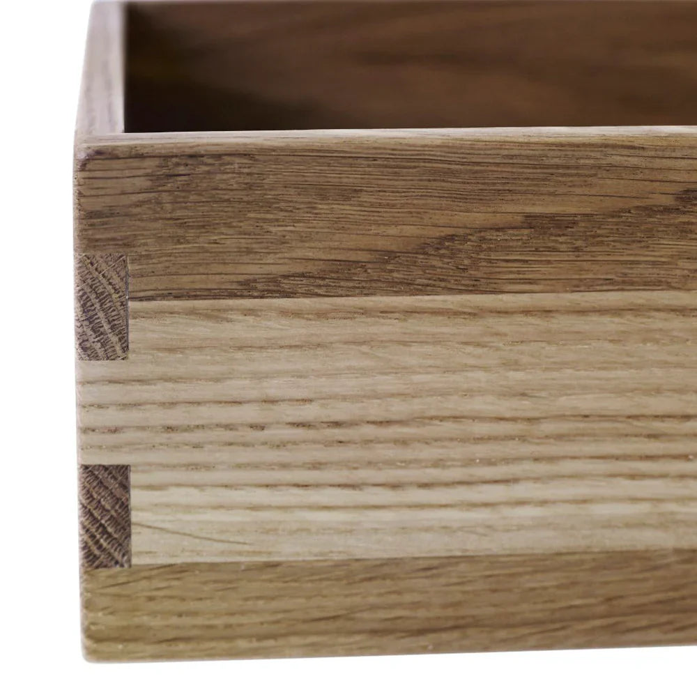 FDB Møbler Bookcase plinth in solid oak, designed by Mogens Koch