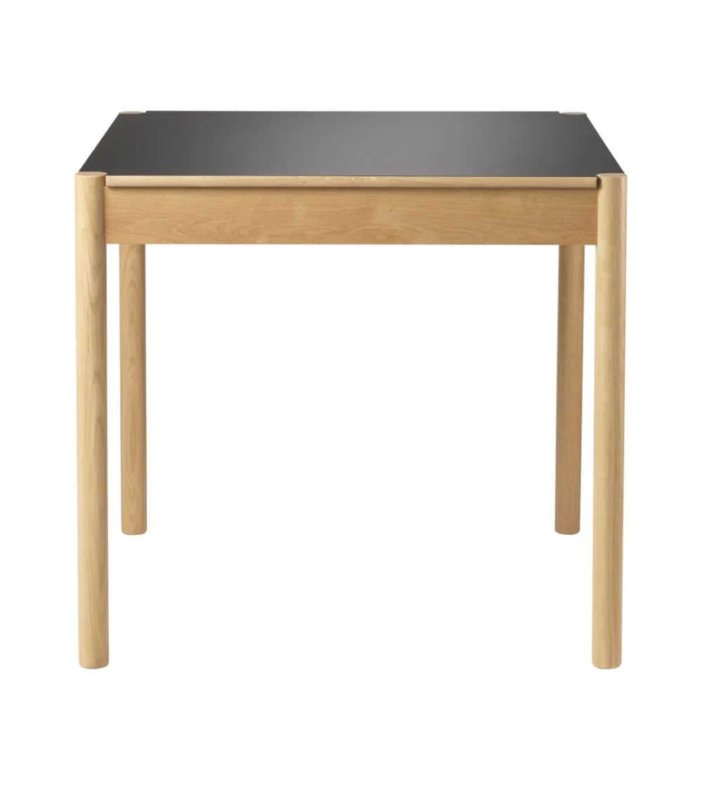 FDB Møbler Dining table in solid oak (beige/neutral), designed by Jørgen Bækmark