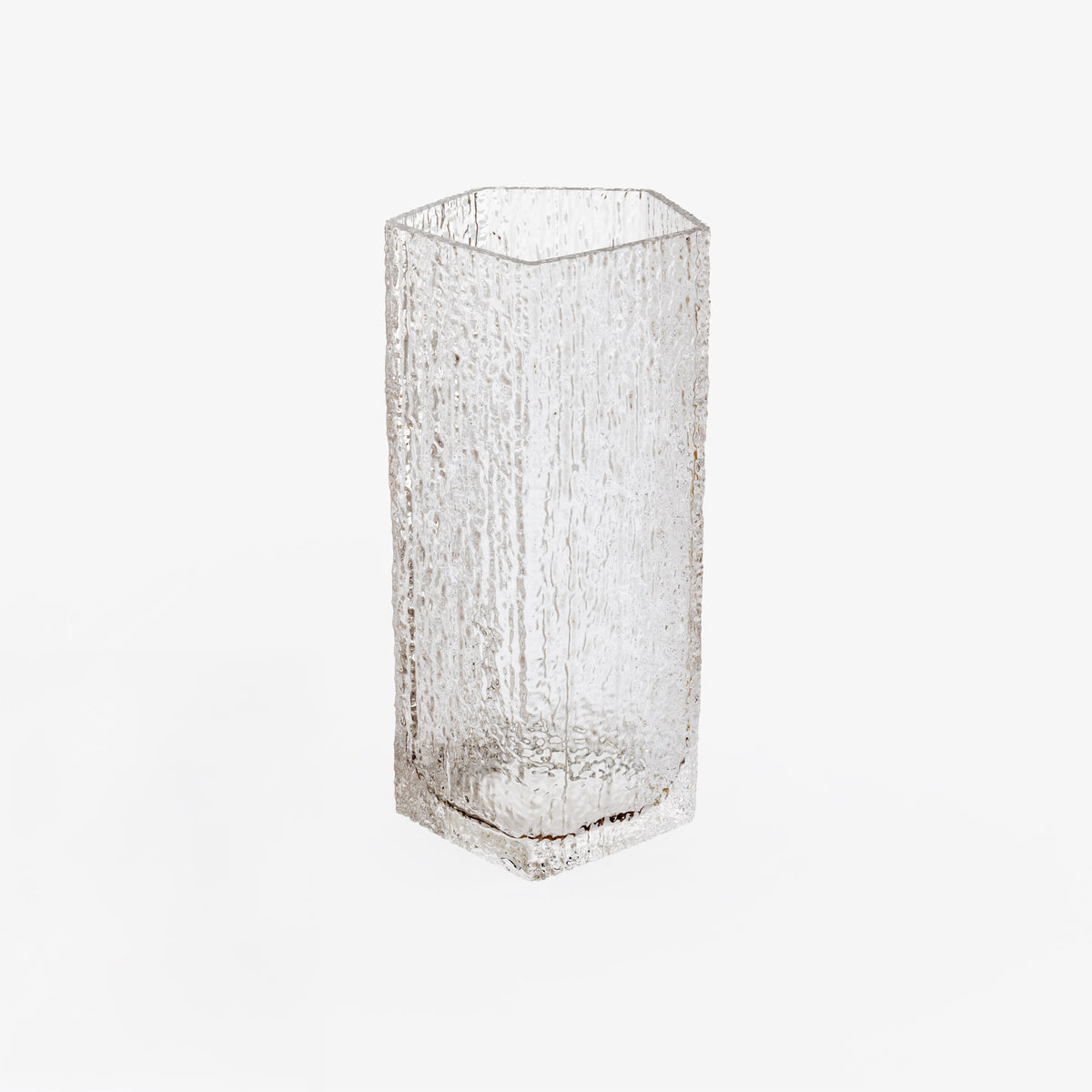 Case Causeway Vase Large in Clear, blown glass