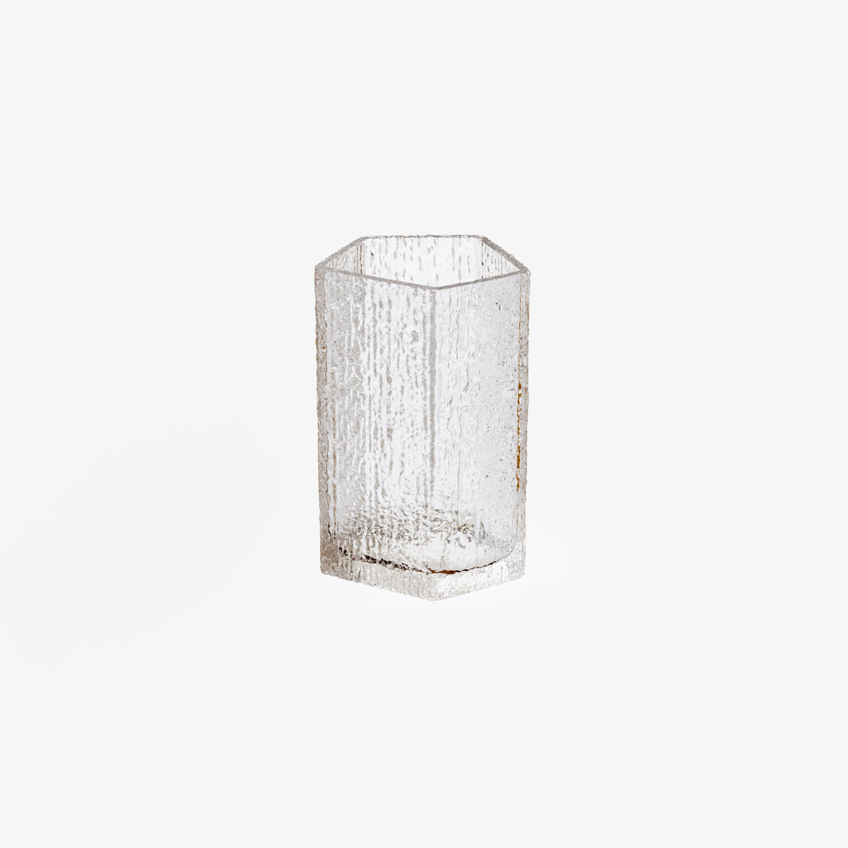 Case Causeway Vase Small in Clear, blown glass