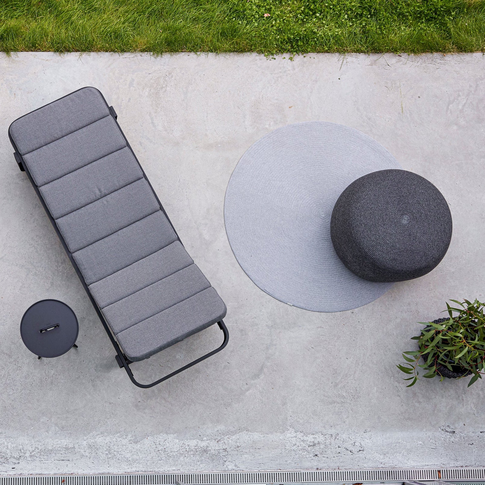 Circle Footstool Large