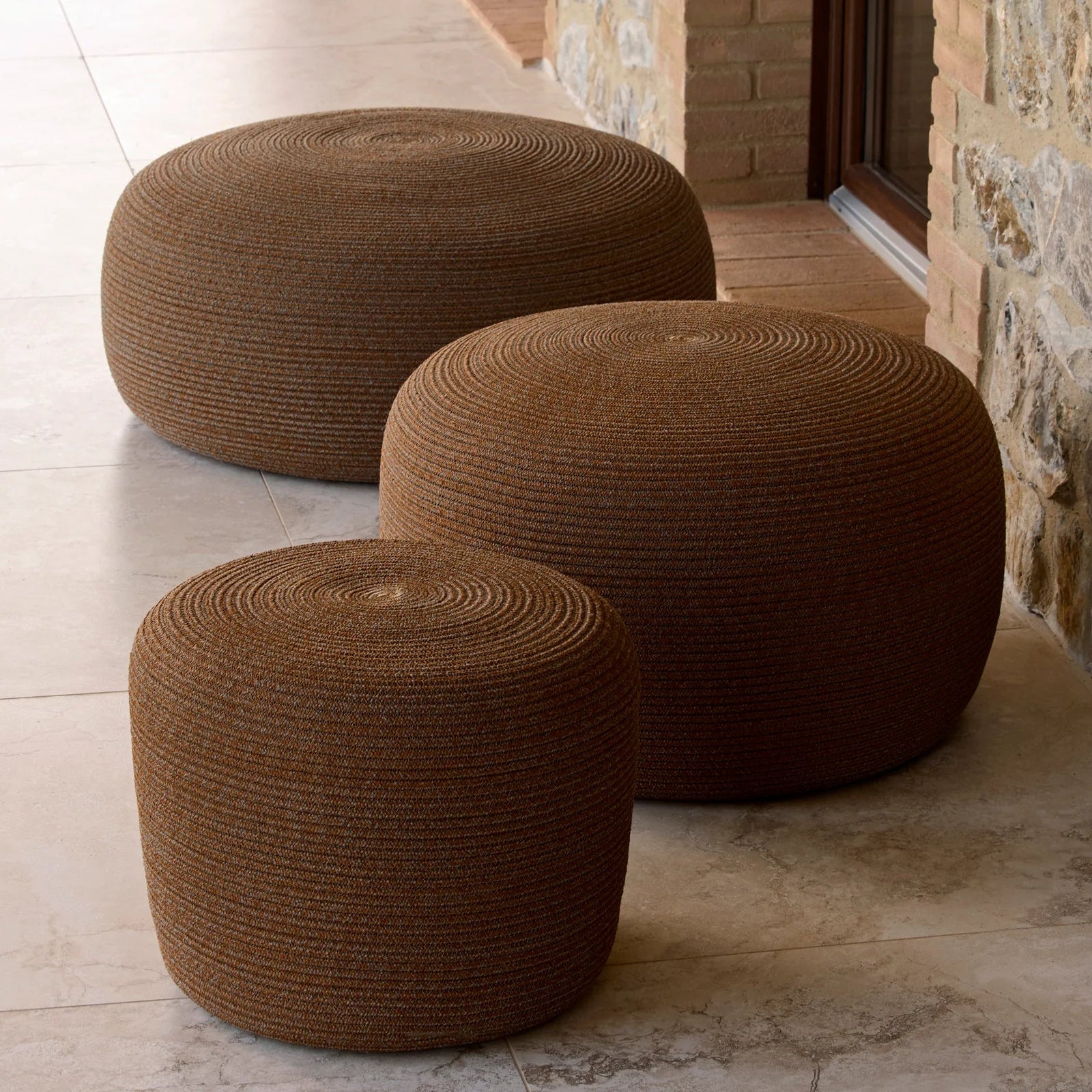 Circle Footstool Large