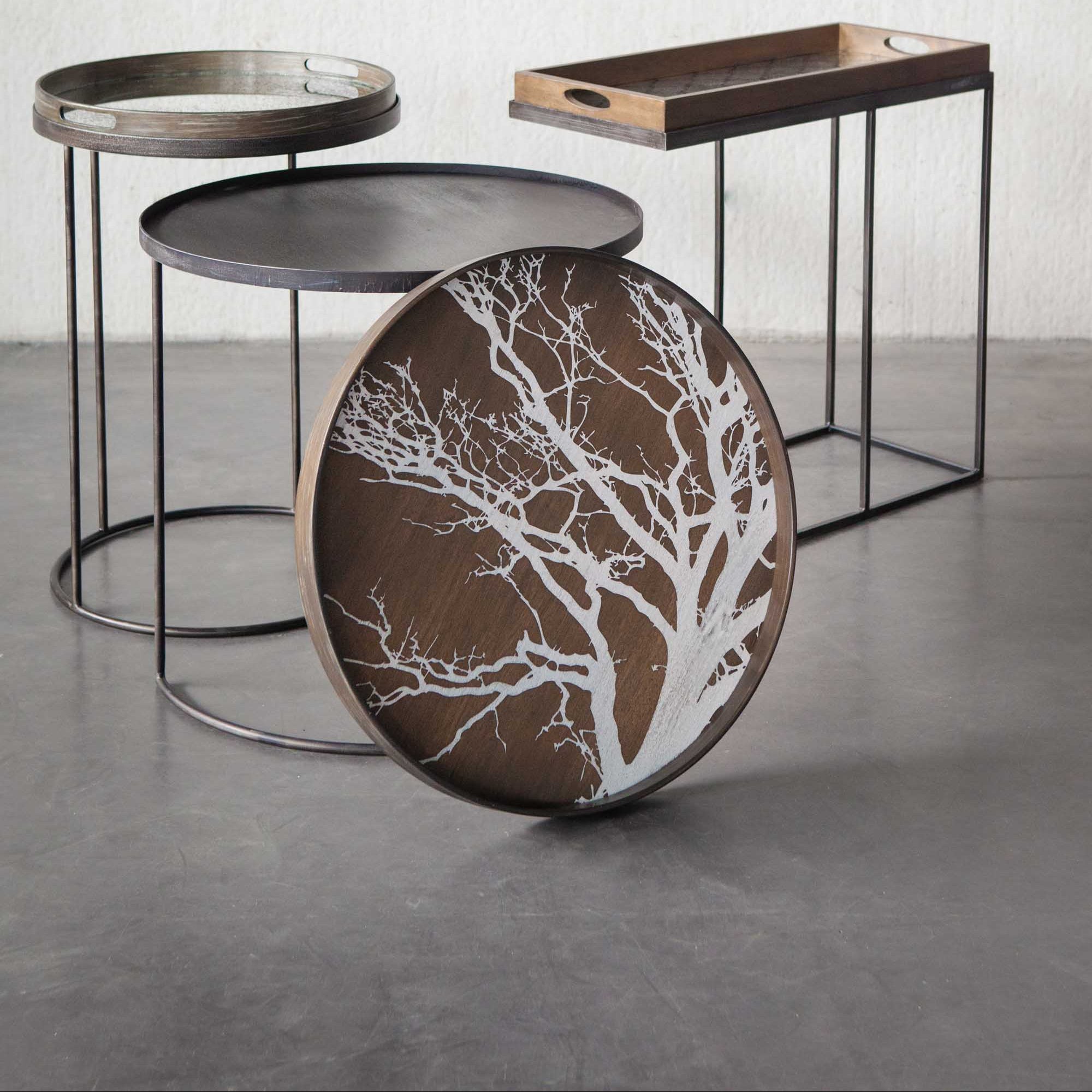 Ethnicraft Tree Tray, FSC-certified solid wood furniture by Belgian brand