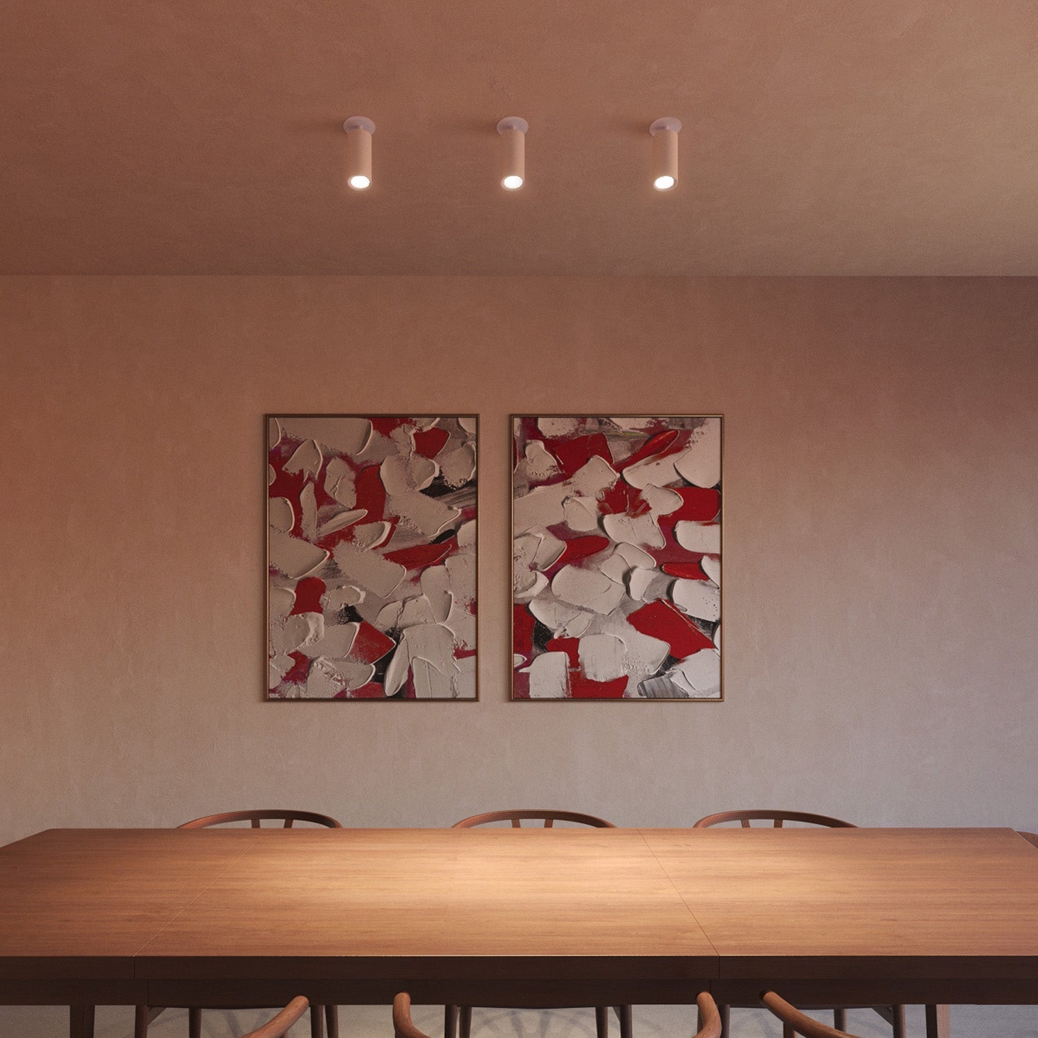 Core Recessed Spotlight, illuminated, alternate angle