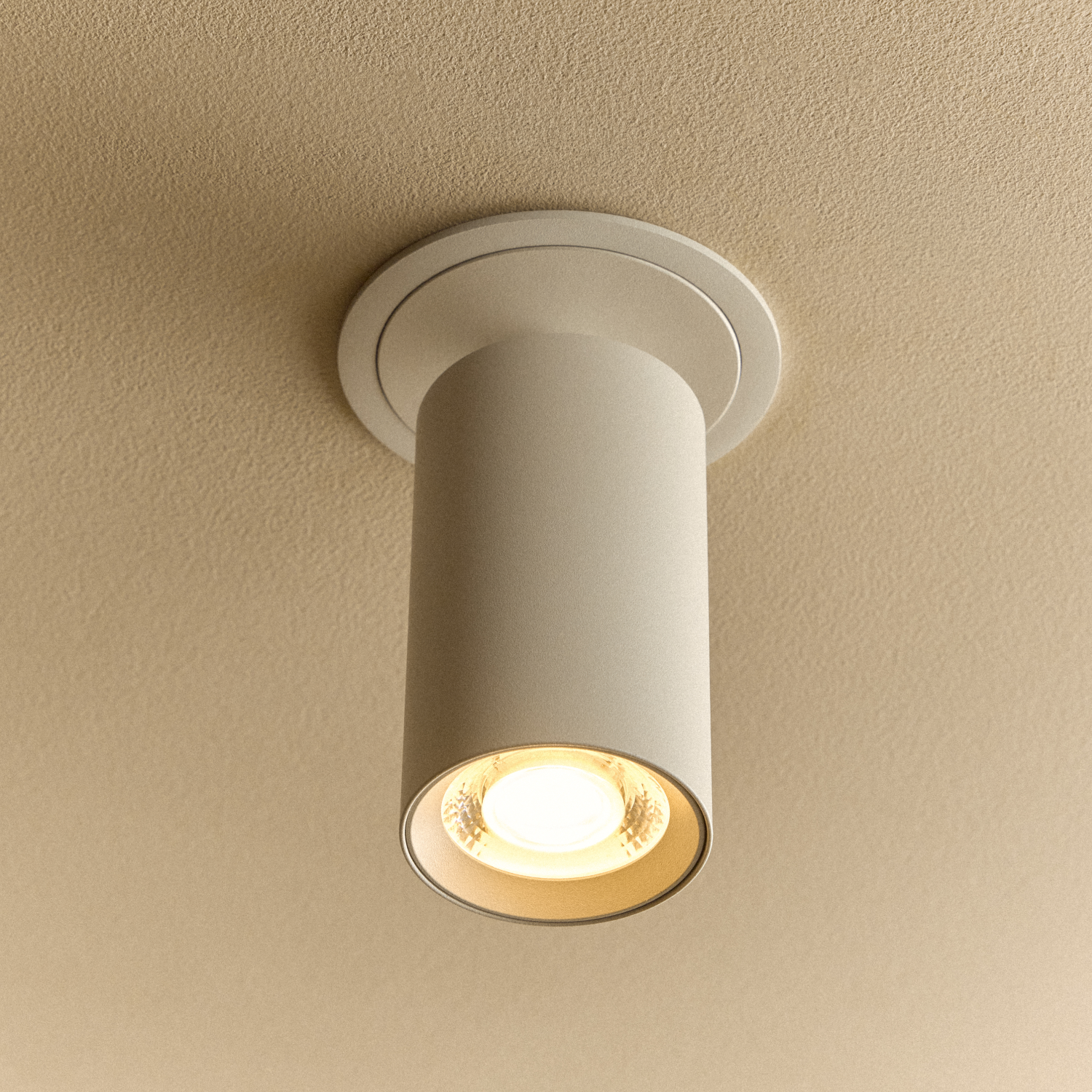 Core Recessed Spotlight in White, close-up detail 1