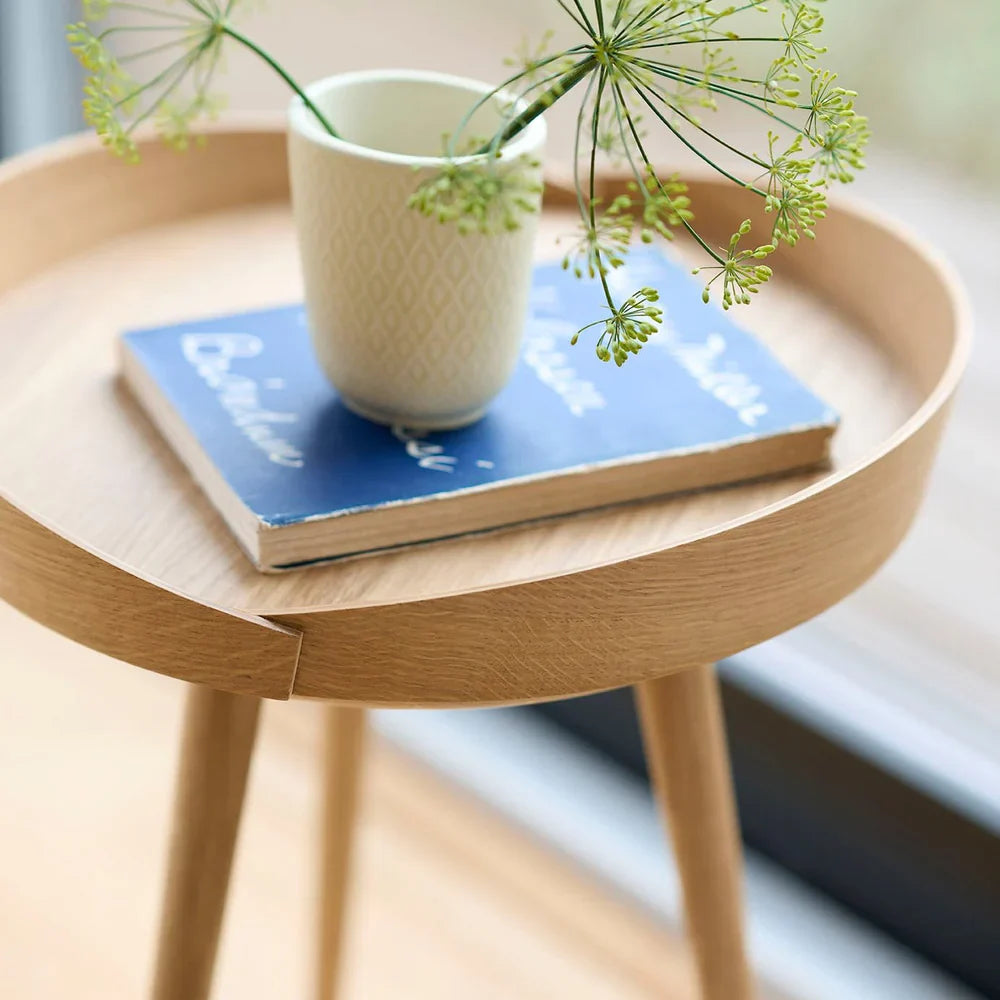 FDB Møbler Bakketop Tray Table in solid oak