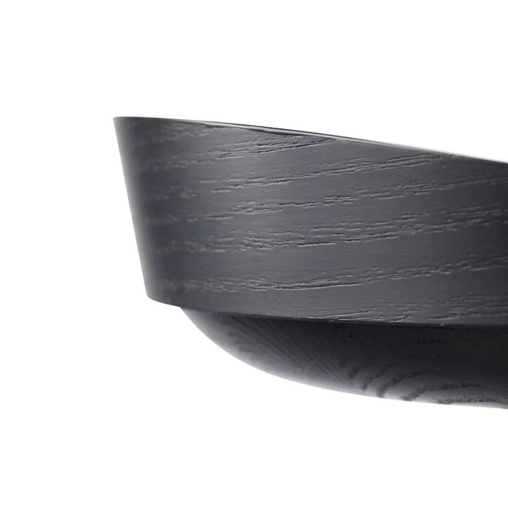 FDB Møbler Bakketop Tray table in black-stained solid oak