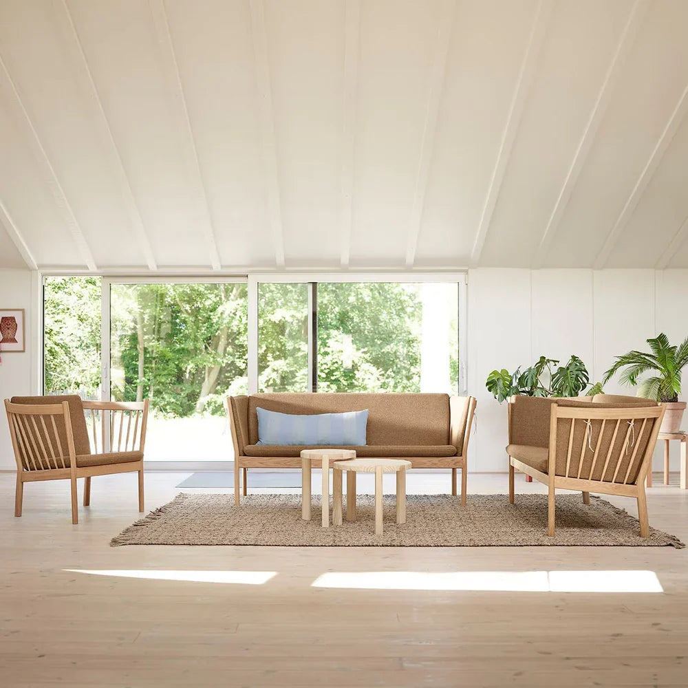 FDB Møbler Ragnesminde Coffee table in solid pine, designed by Katrine Sander
